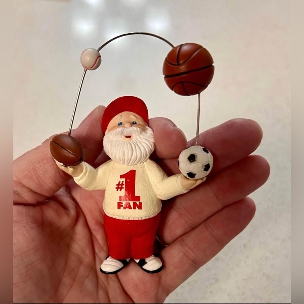 Vintage Sports Christmas Ornament #1 Fan